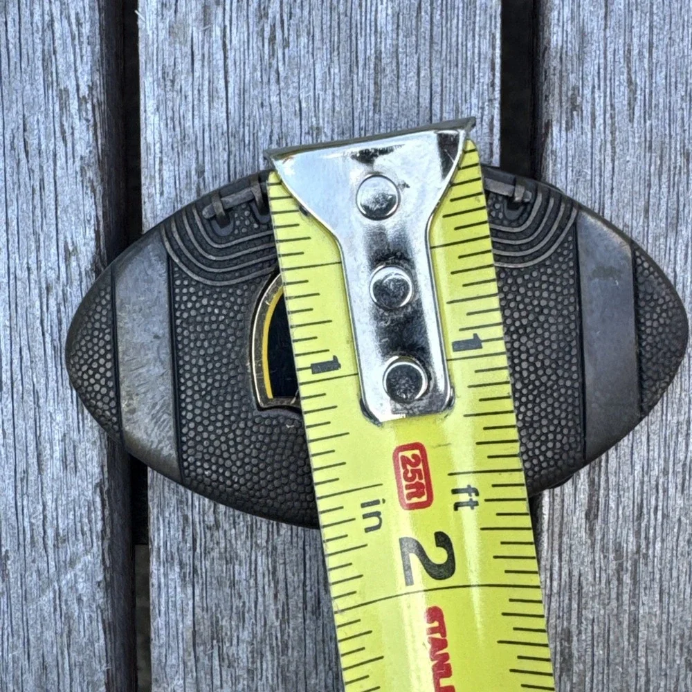 LEE NY 1979 Football Shaped PITTSBURGH STEELERS HELMET Metal BELT BUCKLE Vtg